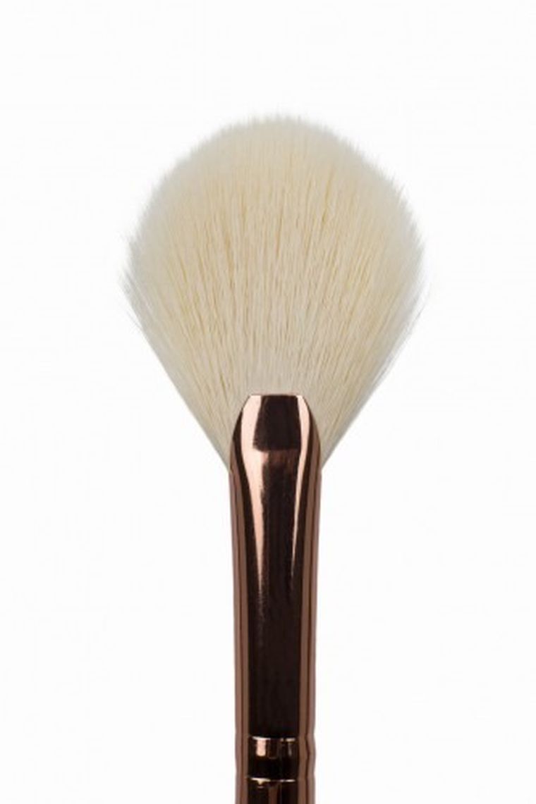 Ibra, Fresh, pędzel do aplikacji, rozświetlaczy i różu, nr 06