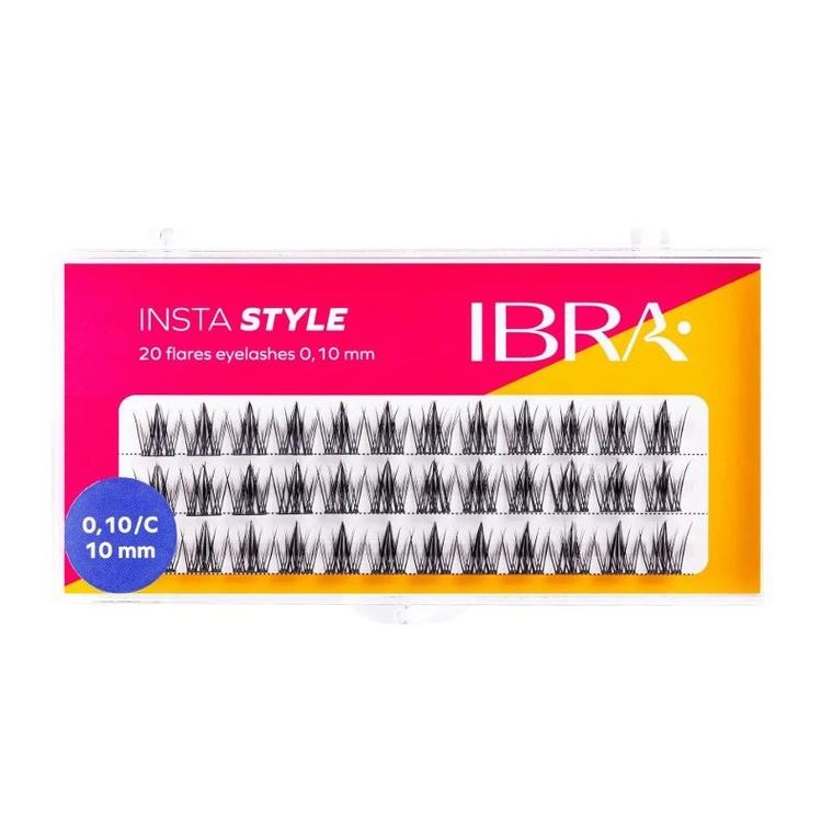 Ibra, Insta Style, kępki rzęs, 10 mm