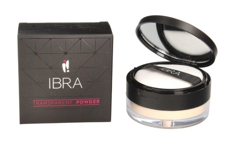 Ibra, puder sypki transparenty, nr 1 ciemniejszy, 12g