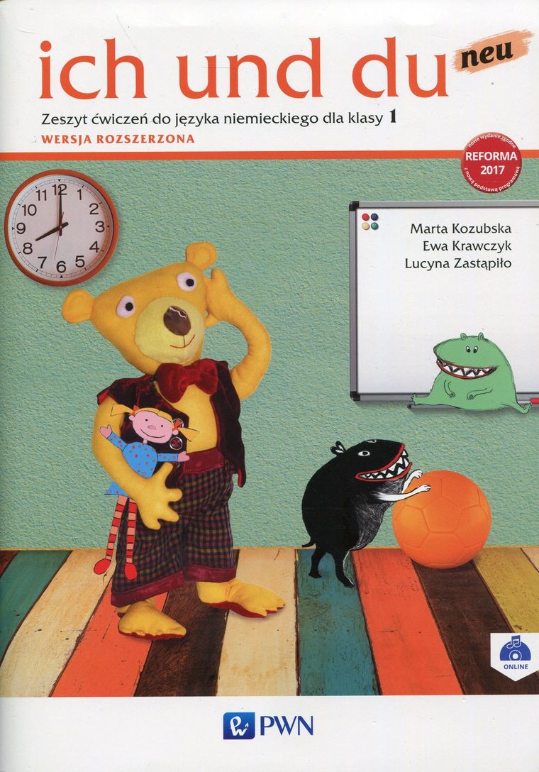 ich und du neu 1. Zeszyt ćwiczeń do języka niemieckiego. Wersja rozszerzona