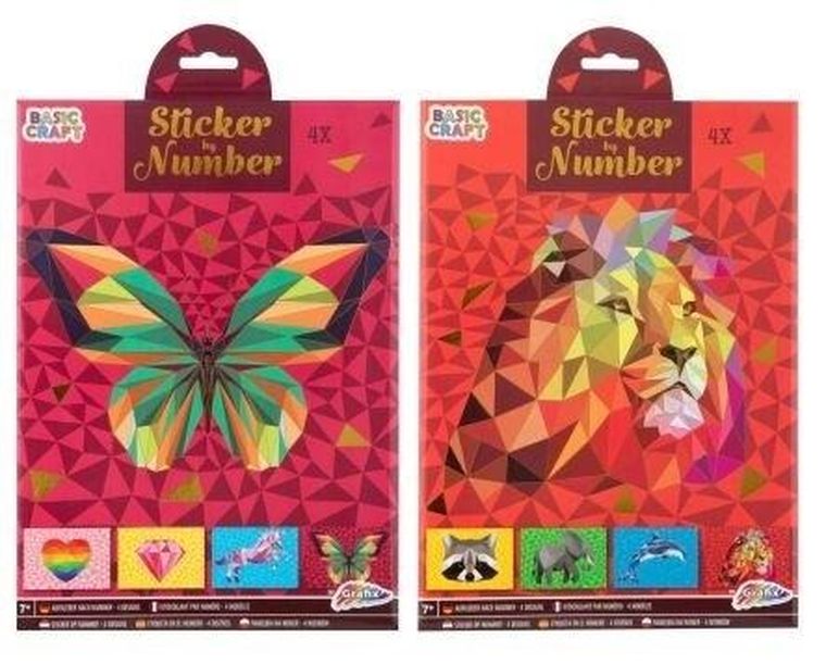 Icom, malowanie po numerach, A4