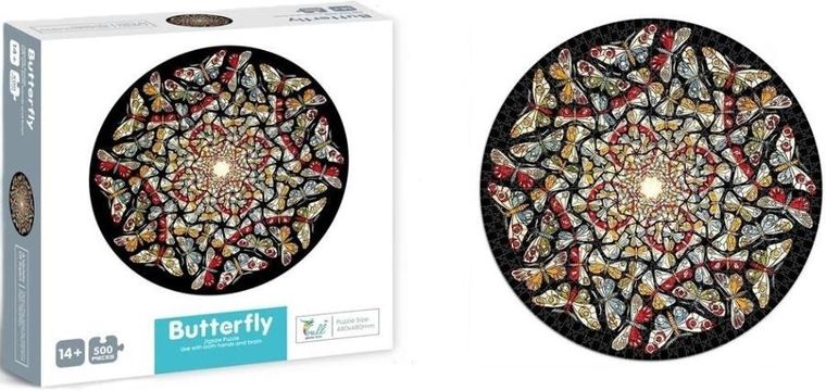Icom, Motyle, puzzle, 500 elementów