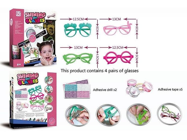 Icom, okulary do ozdabiania