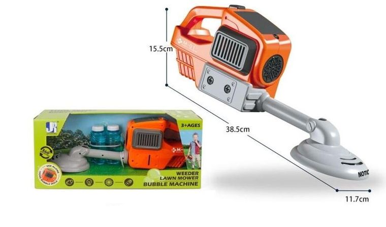 Icom, podkaszarka z bańkami mydlanymi