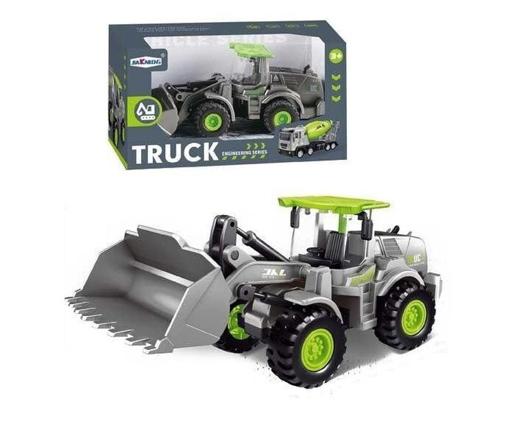 Icom, spychacz, pojazd, 18 cm