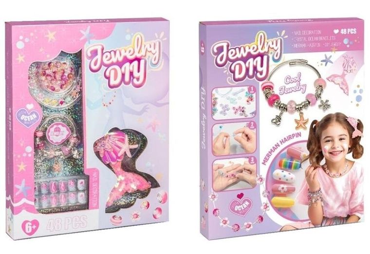 Icom, zestaw do tworzenia bransoletek, 48 elementów