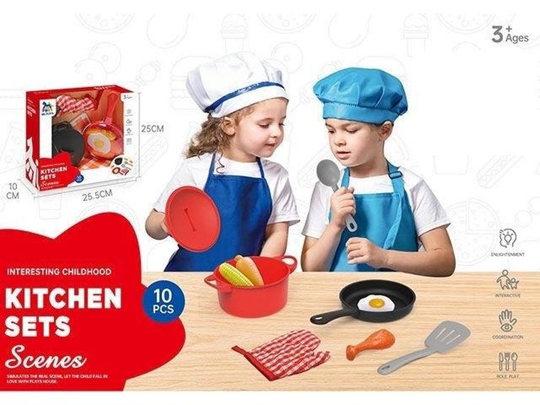 Icom, zestaw naczyń, 10 elementów