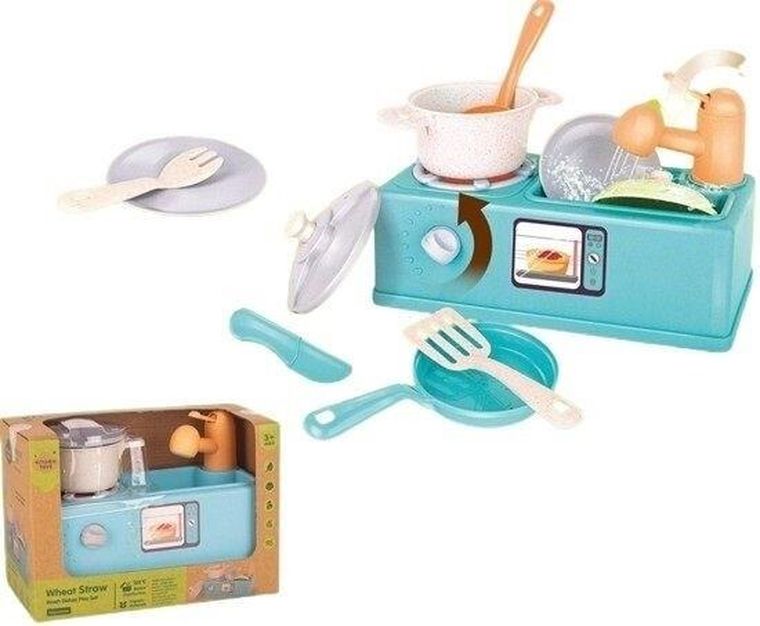 Icom, zlewozmywak z naczyniami