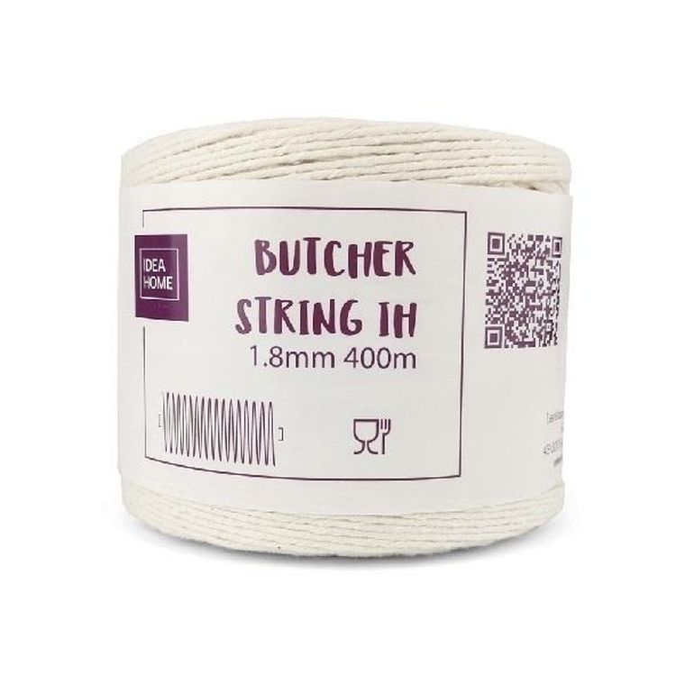 Idea, sznurek naturalny, biały, 1,8 mm x 400m