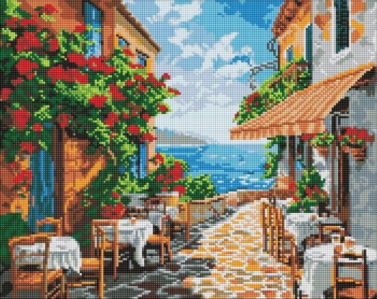 Ideyka, diamentowa mozaika, Cichy zakątek, 40-50 cm