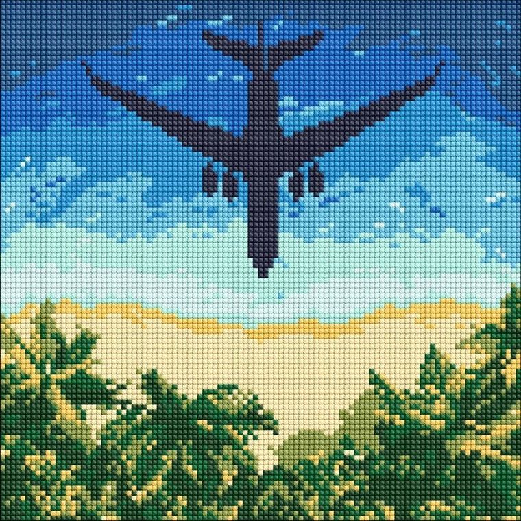 Ideyka, diamentowa mozaika, Lot do marzeń, 30-30 cm