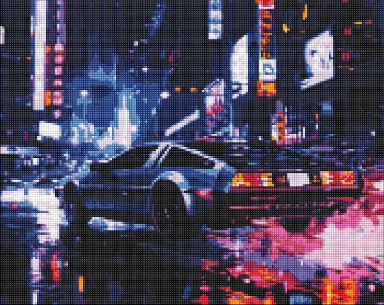 Ideyka, diamentowa mozaika, Nocna podróż, 40-50 cm