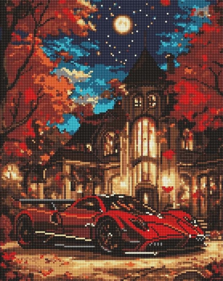 Ideyka, diamentowa mozaika, Życie w luksusie, 40-50 cm