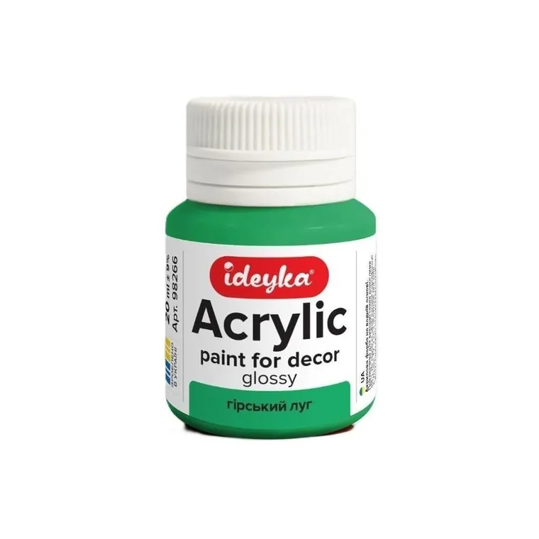 Ideyka, farba akrylowa, górska łąka, 20 ml
