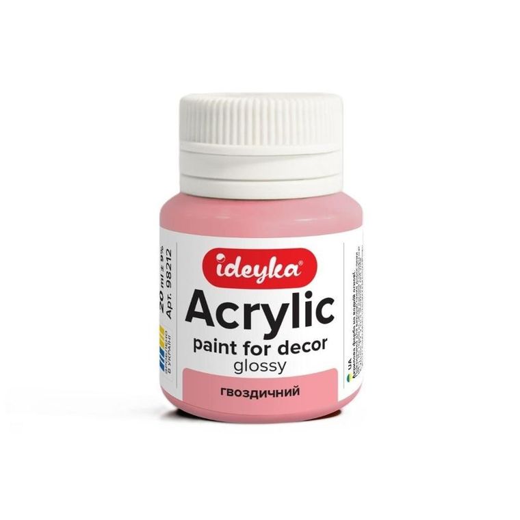Ideyka, farba akrylowa, Goździk, 20 ml