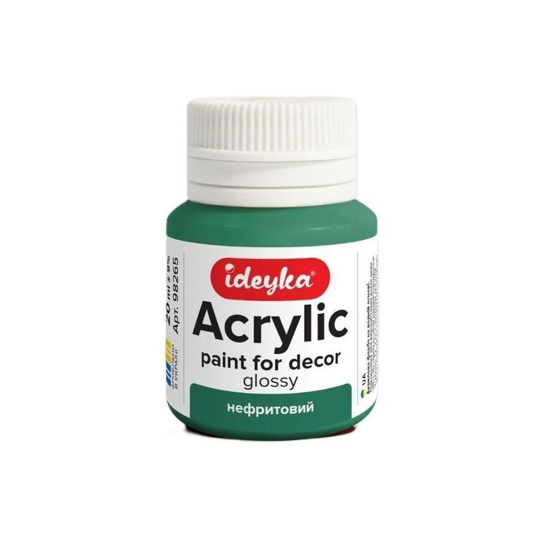 Ideyka, farba akrylowa, jadeit, 20 ml