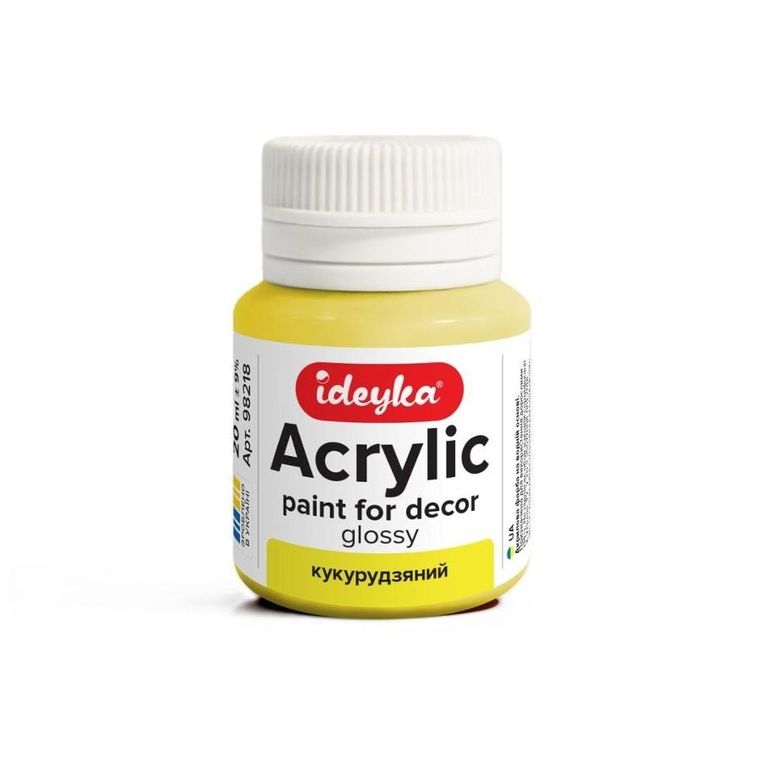 Ideyka, farba akrylowa, Kukurydza, 20 ml