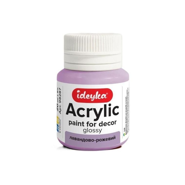 Ideyka, farba akrylowa, Lawendowy róż, 20 ml