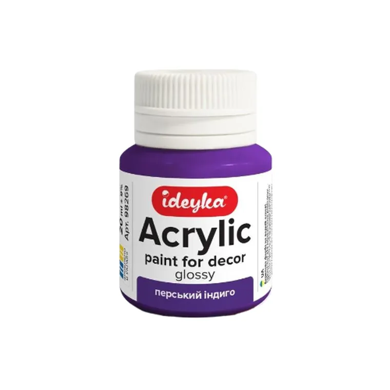 Ideyka, farba akrylowa, perskie indygo, 20 ml