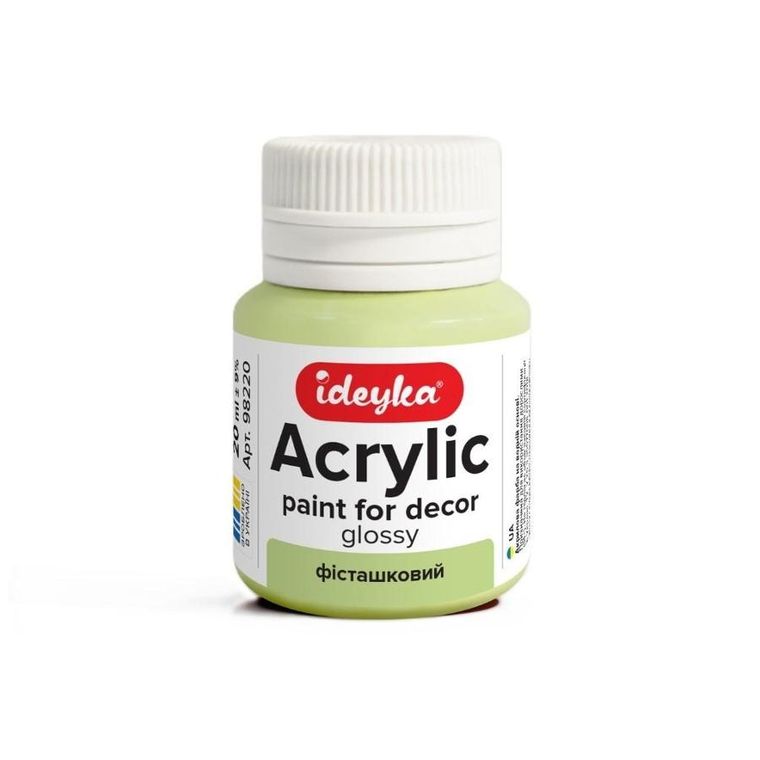 Ideyka, farba akrylowa, Pistacja, 20 ml