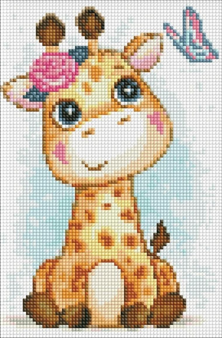 Ideyka, haft diamentowy, Pierwszy znajomy, 20-30 cm