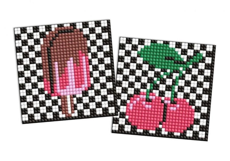 Ideyka, L.O.L. Surprise, diamentowa mozaika na magnes, Lód