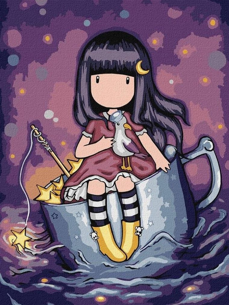 Ideyka, malowanie po numerach, A Night's Quest Kids