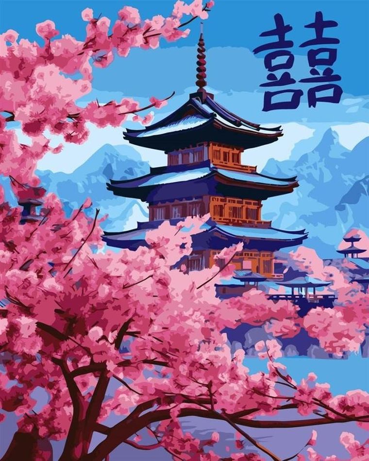 Ideyka, malowanie po numerach, Chwila radości, 40-50 cm