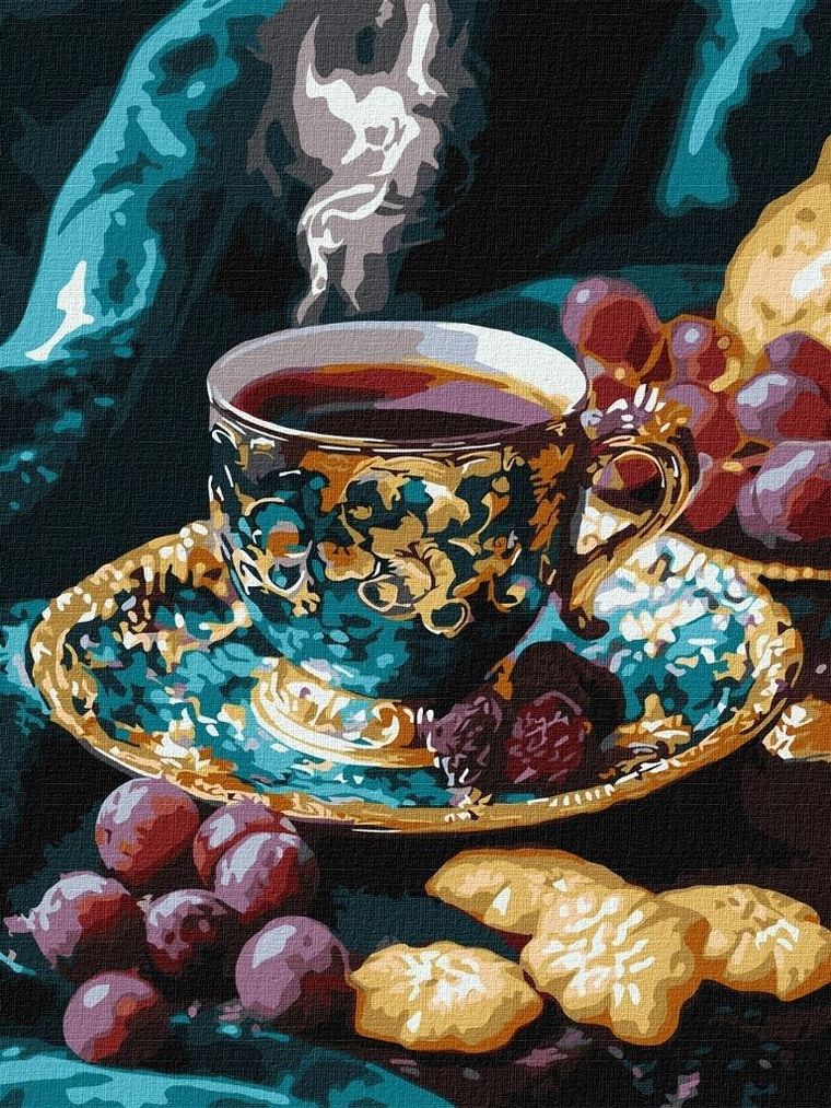 Ideyka, malowanie po numerach, Kawa po turecku metal