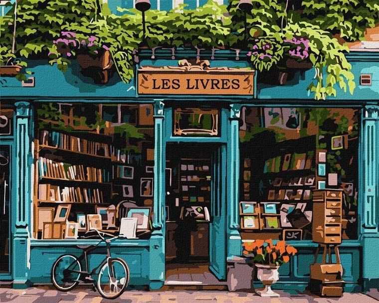 Ideyka, malowanie po numerach, Krajobraz gryski, 40-50 cm