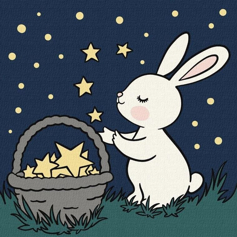 Ideyka, malowanie po numerach, Łapacz gwiazd