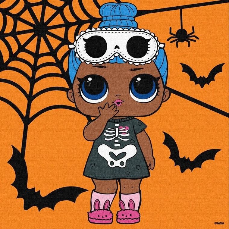 Ideyka, malowanie po numerach, L.O.L. Surprise! 25-25 cm