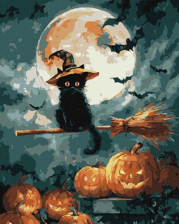 Ideyka, malowanie po numerach, Mały Czarodziej, 40-50 cm