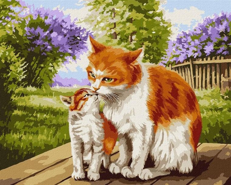 Ideyka, malowanie po numerach, Matczyne ciepło, 40-50 cm