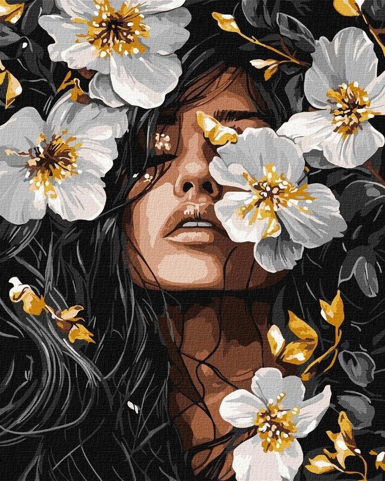 Ideyka, malowanie po numerach, Muzyka płatków metal, 40-50