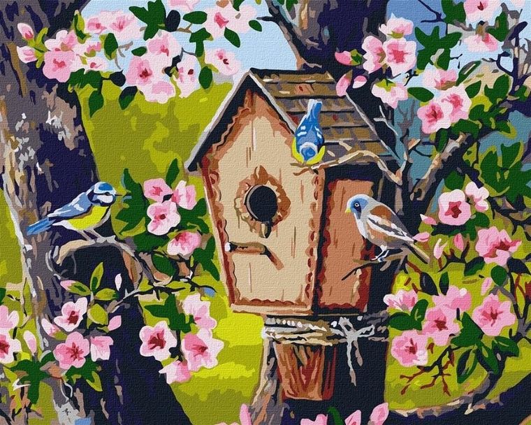 Ideyka, malowanie po numerach, Parapetówka, 40-50 cm