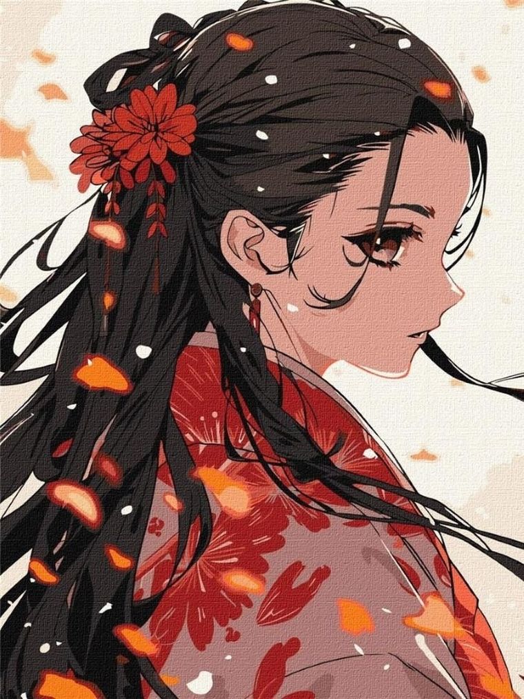 Ideyka, malowanie po numerach, Podziwiając piękno, 30-40 cm