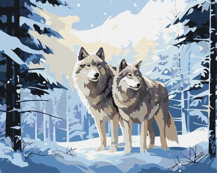 Ideyka, malowanie po numerach, Poświęcenie, 40-50 cm