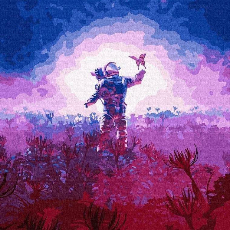 Ideyka, malowanie po numerach, Poznawanie świata, 50-50 cm