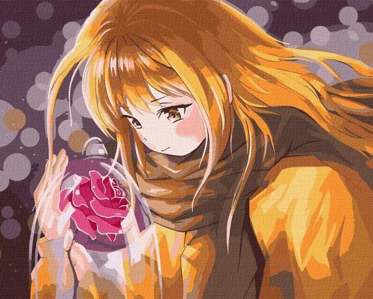 Ideyka, malowanie po numerach, Promień szczęścia, 40-50 cm