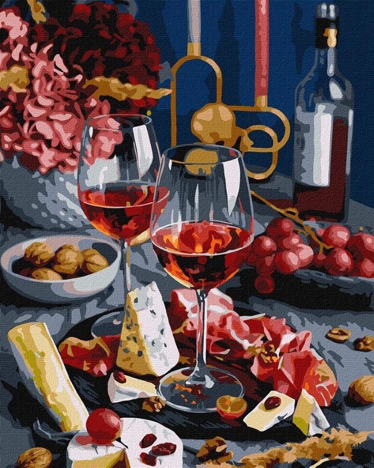 Ideyka, malowanie po numerach, Przyjemność, 40-50 cm