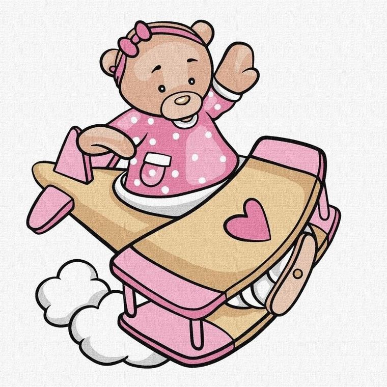 Ideyka, malowanie po numerach, Rozwinięcie skrzydeł