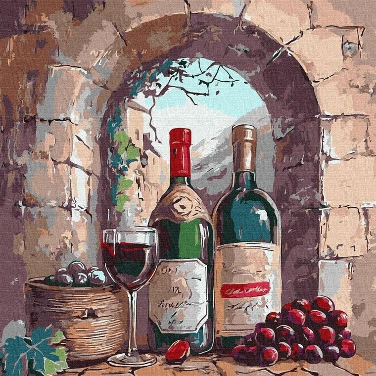 Ideyka, malowanie po numerach, Smak dojrzewania, 40-40 cm