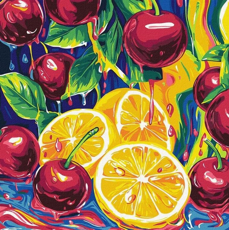 Ideyka, malowanie po numerach, Soczysta rozkosz metal