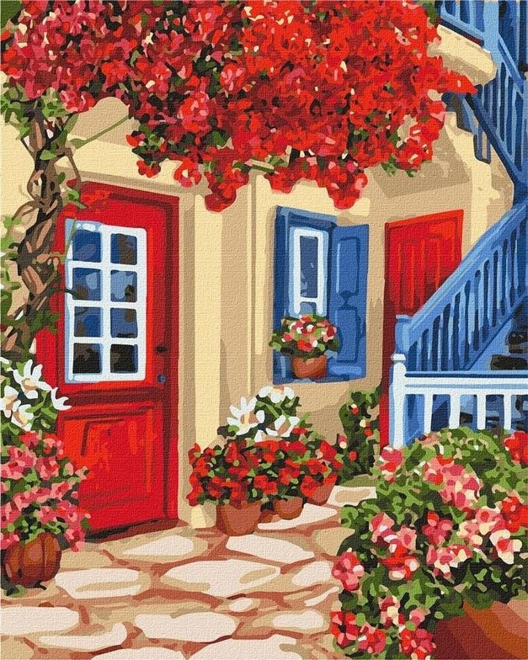 Ideyka, malowanie po numerach, Spacerując, 40-50 cm