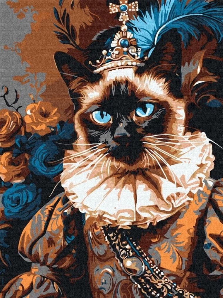 Ideyka, malowanie po numerach, Styl renesansowy, 30-40 cm