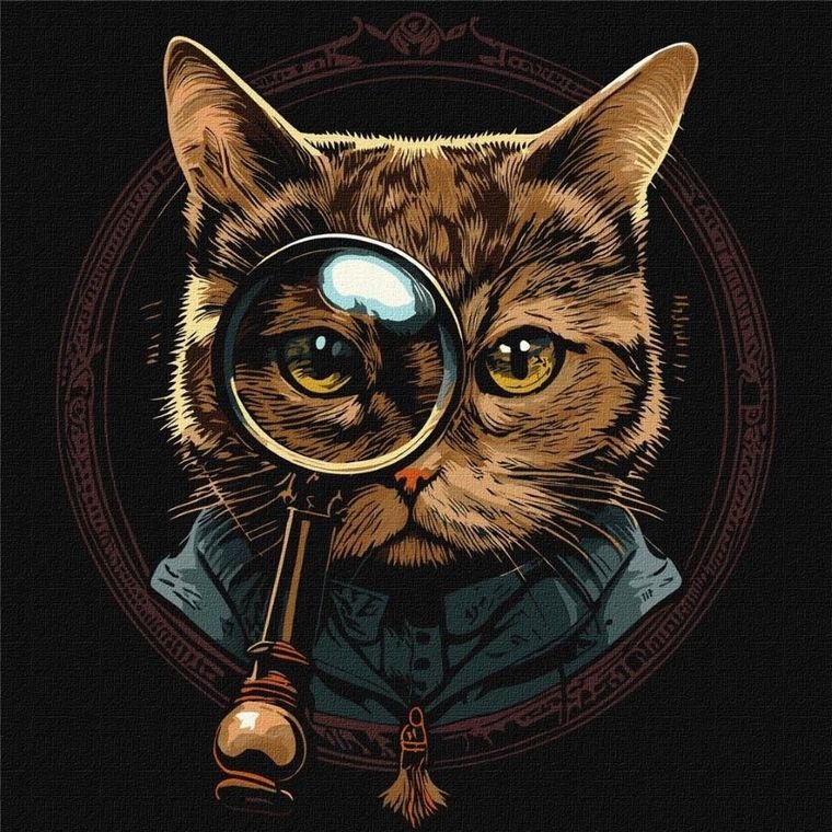 Ideyka, malowanie po numerach, Świat w szczegółach, 40-40 cm