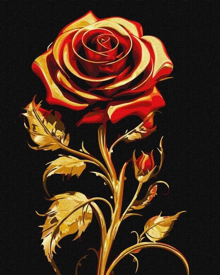 Ideyka, malowanie po numerach, Symbol piękna, 40-50 cm