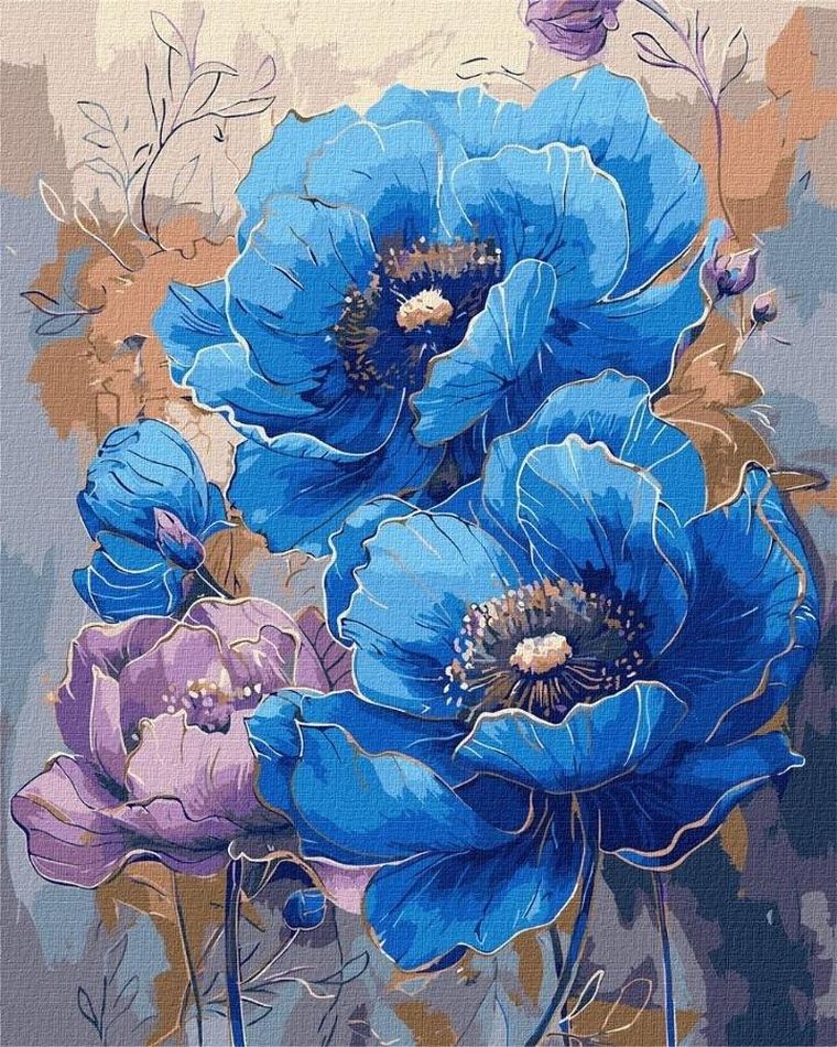 Ideyka, malowanie po numerach, Symfonia kolorów, 40-50 cm