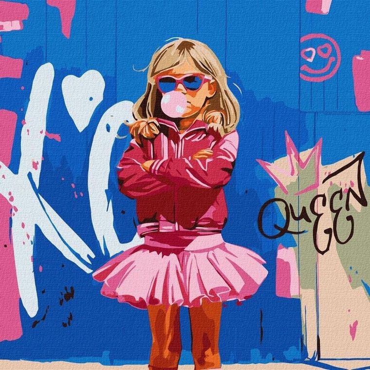 Ideyka, malowanie po numerach, Za wszelką cenę, 50-50 cm